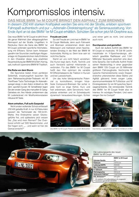 Emotion - BMW Group - Niederlassung Berlin