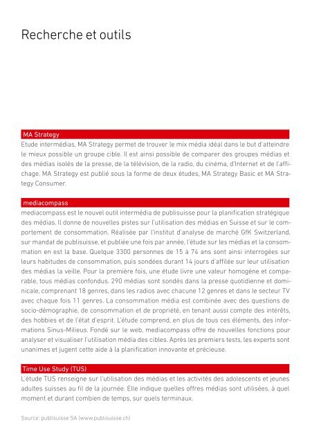 tÃ©lÃ©charger le guide mÃ©dias 2013 [PDF] - Publisuisse SA