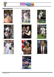 (001). Can you identify these sporting personalities? (1) - Pubs Quiz
