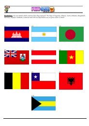 World Flags. Can you identify which countries these ... - Pubs Quiz