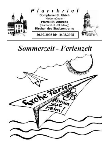 P farrbrief - Dompfarrei Regensburg