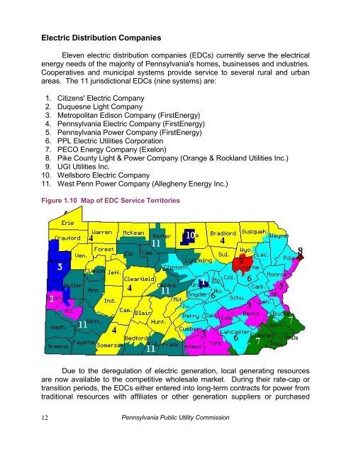 2009 Report - Pennsylvania Public Utility Commission