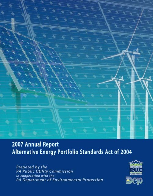 2007 Annual Report - Pennsylvania Public Utility Commission