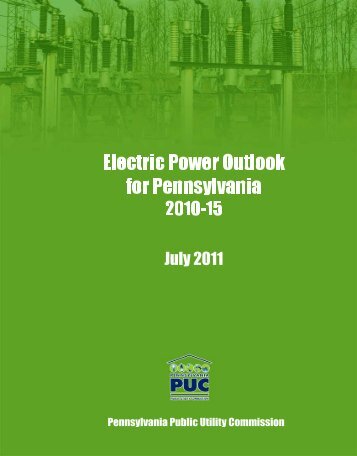 Electric Power Outlook - Pennsylvania Public Utility Commission