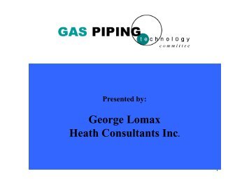 George Lomax Heath Consultants Inc