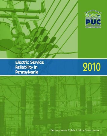 Reliability Report -- 1999 - Pennsylvania Public Utility Commission