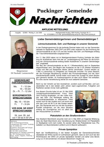 Datei herunterladen - .PDF - Gemeinde Pucking