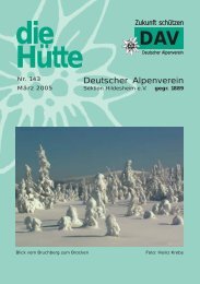 die Hütte - Deutscher Alpenverein Sektion Hildesheim