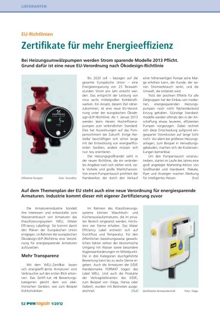 Ausgabe 1 / 2012 - E/D/E Einkaufsbüro Deutscher Eisenhändler ...