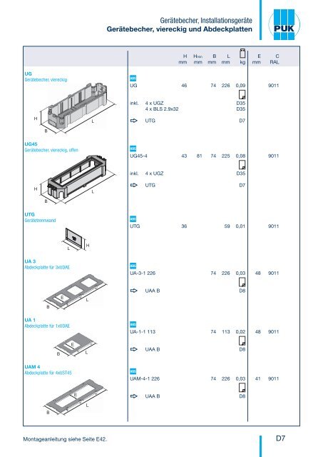 Katalog herunterladen - Puk