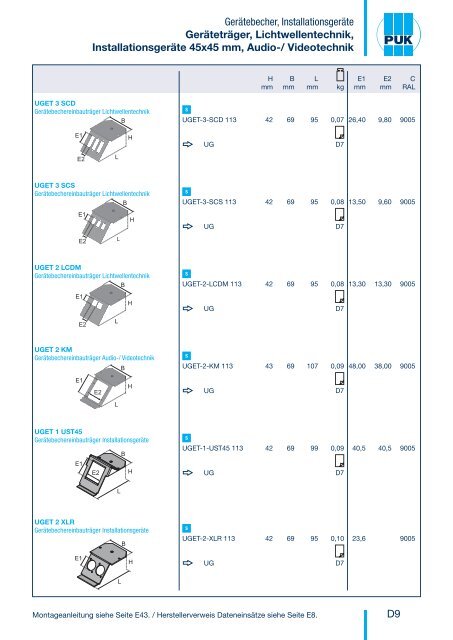 Katalog herunterladen - Puk