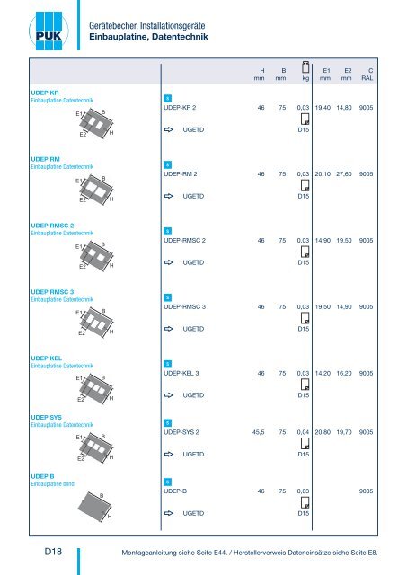 Katalog herunterladen - Puk