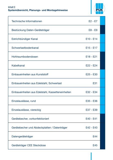 Katalog herunterladen - Puk