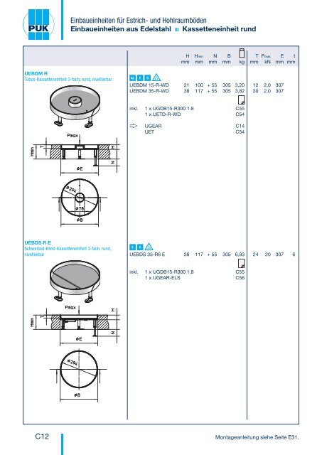 Katalog herunterladen - Puk