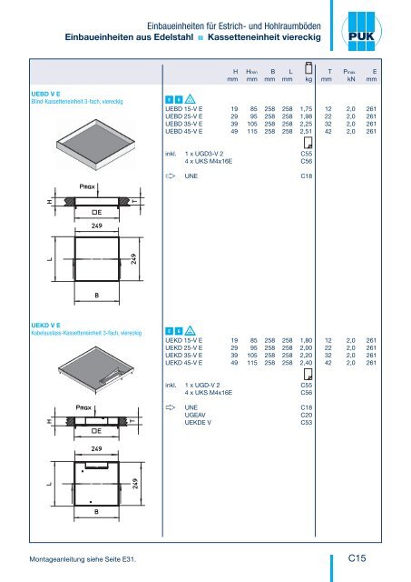 Katalog herunterladen - Puk