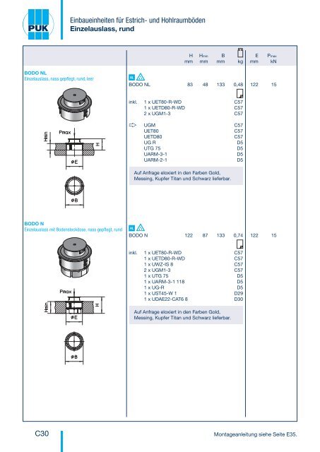 Katalog herunterladen - Puk