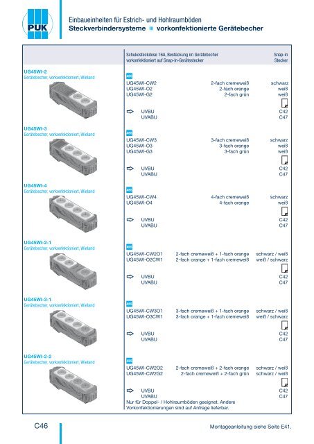 Katalog herunterladen - Puk