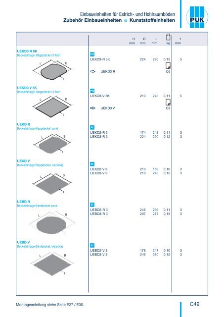 Katalog herunterladen - Puk