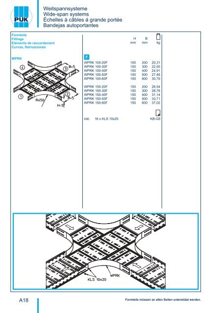 PUK-Weitspannsysteme