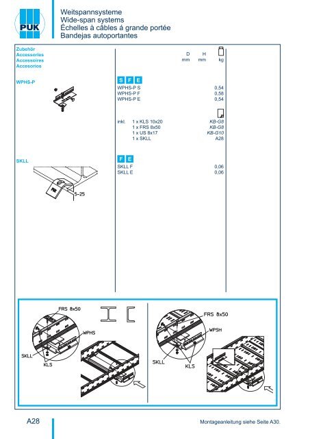 PUK-Weitspannsysteme