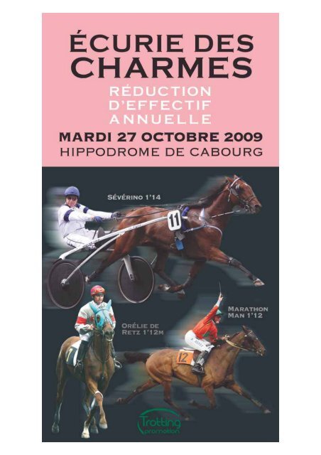 vente trotteur arqana
