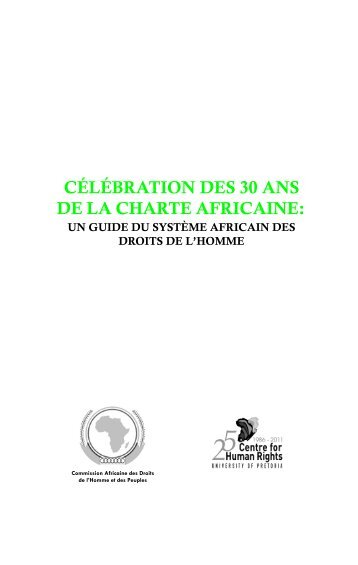 un guide du système africain des Droits de - PULP