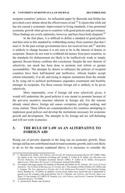 University of Botswana Law Journal - PULP