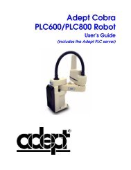 Download Adept Cobra PLC600 User's Guide - pulsar.com.tr