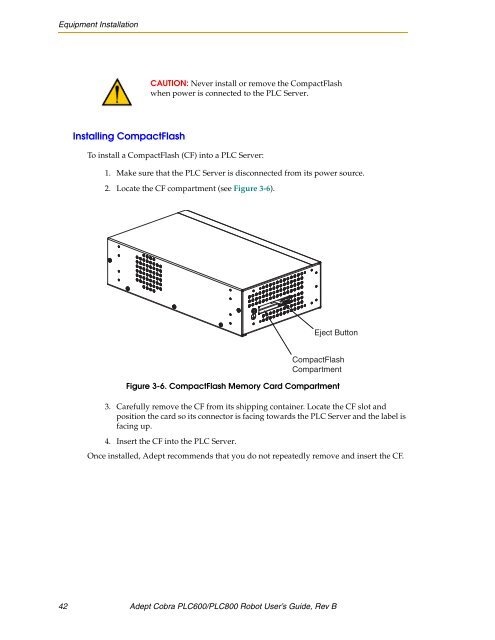 Download Adept Cobra PLC600 User's Guide - pulsar.com.tr