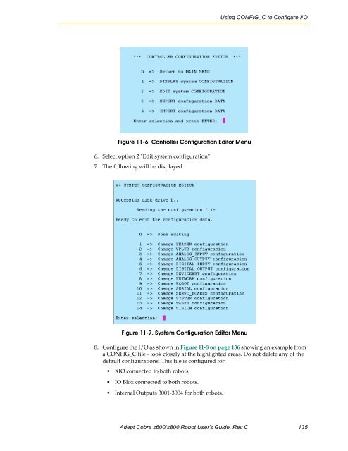 Adept Cobra s600/s800 Robot User's Guide - pulsar.com.tr