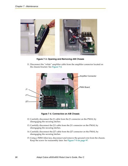 Adept Cobra s600/s800 Robot User's Guide - pulsar.com.tr