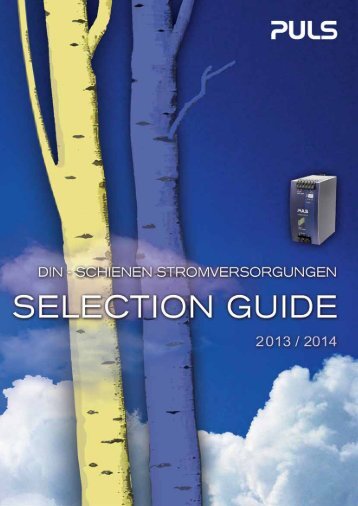 selection guide - PULS GmbH