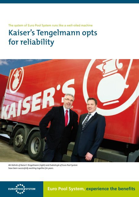 Kaiser's Tengelmann opts for reliability - Euro Pool System