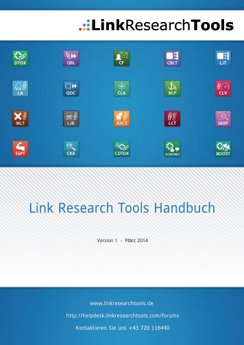 Link Research Tools Handbuch