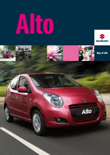Suzuki Alto Brochure mei 2012