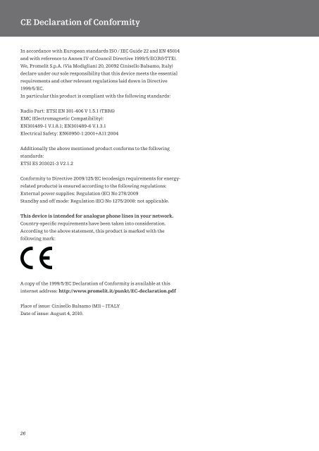 DP 01/ DP 01S DECT Phone User Guide - Punkt.