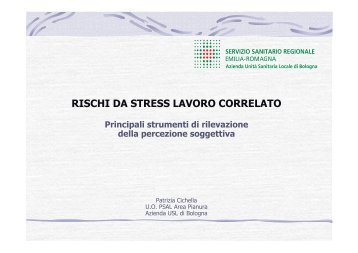 RISCHI DA STRESS LAVORO CORRELATO - PuntoSicuro