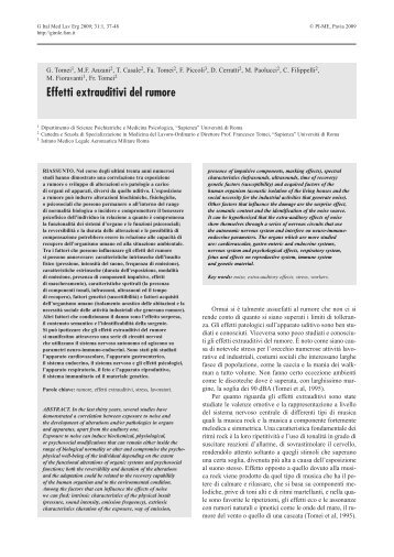 03 tomei - Giornale Italiano di Medicina del Lavoro ed Ergonomia