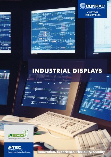 INDUSTRIAL DISPLAYS - Conrac