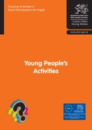 Young People's Activities - Pupil Voice Wales