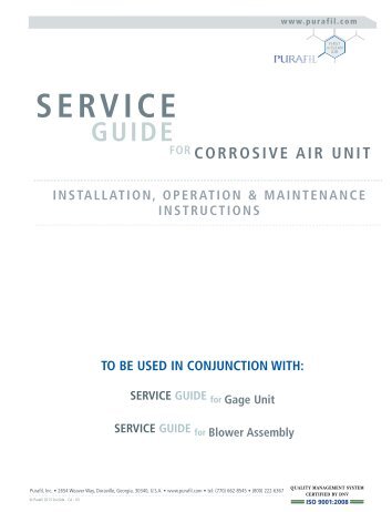 Corrosive Air System - Purafil