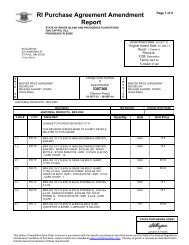 3307366 - State of Rhode Island: Division of Purchases - RI.gov