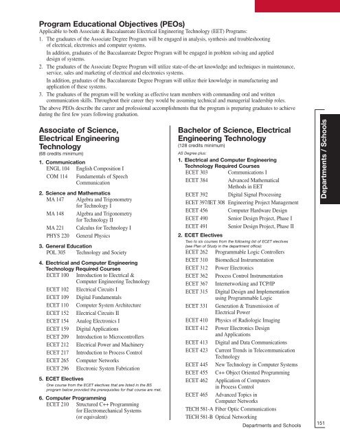 ACADEMIC CATALOG - Purdue University Calumet