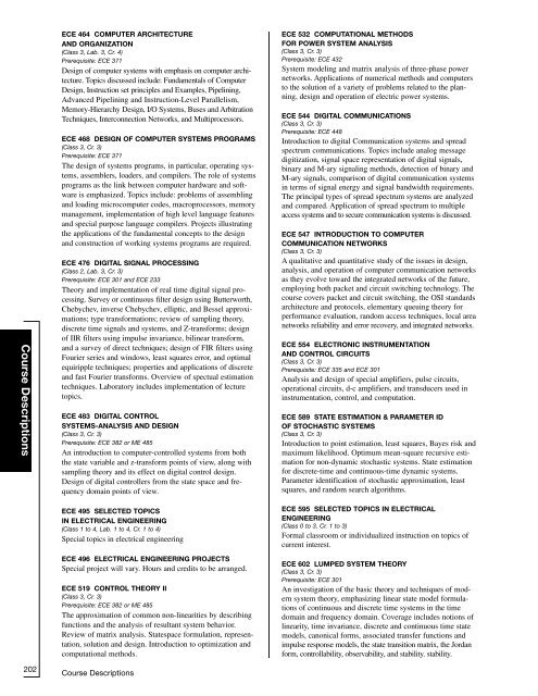 ACADEMIC CATALOG - Purdue University Calumet