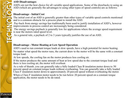 Variable Frequency Drive - Purdue University Calumet