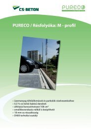 PURECO / RÃ©sfolyÃ³ka: M - profil - Pureco Kft.