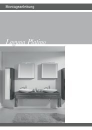 Laguna Platino - Puris BadmÃ¶bel