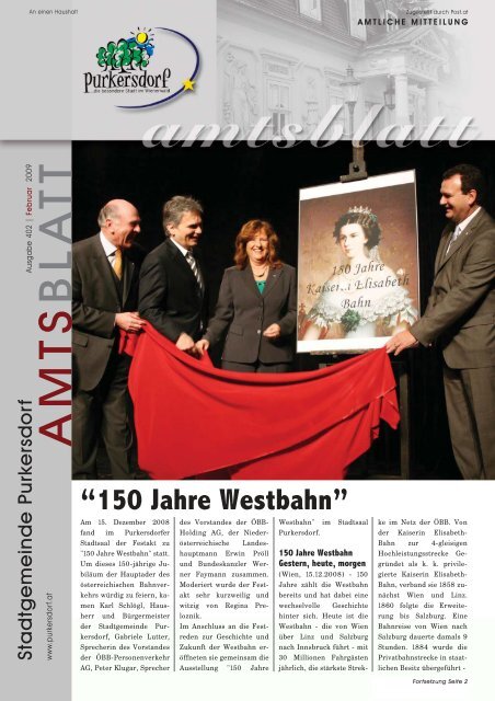 Amtsblatt 402 - Purkersdorf