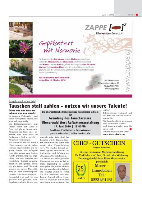Amtsblatt 416 (2,87 MB) - Purkersdorf