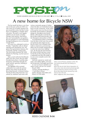 where members and bugs of bicycle nsw meet - PushOn